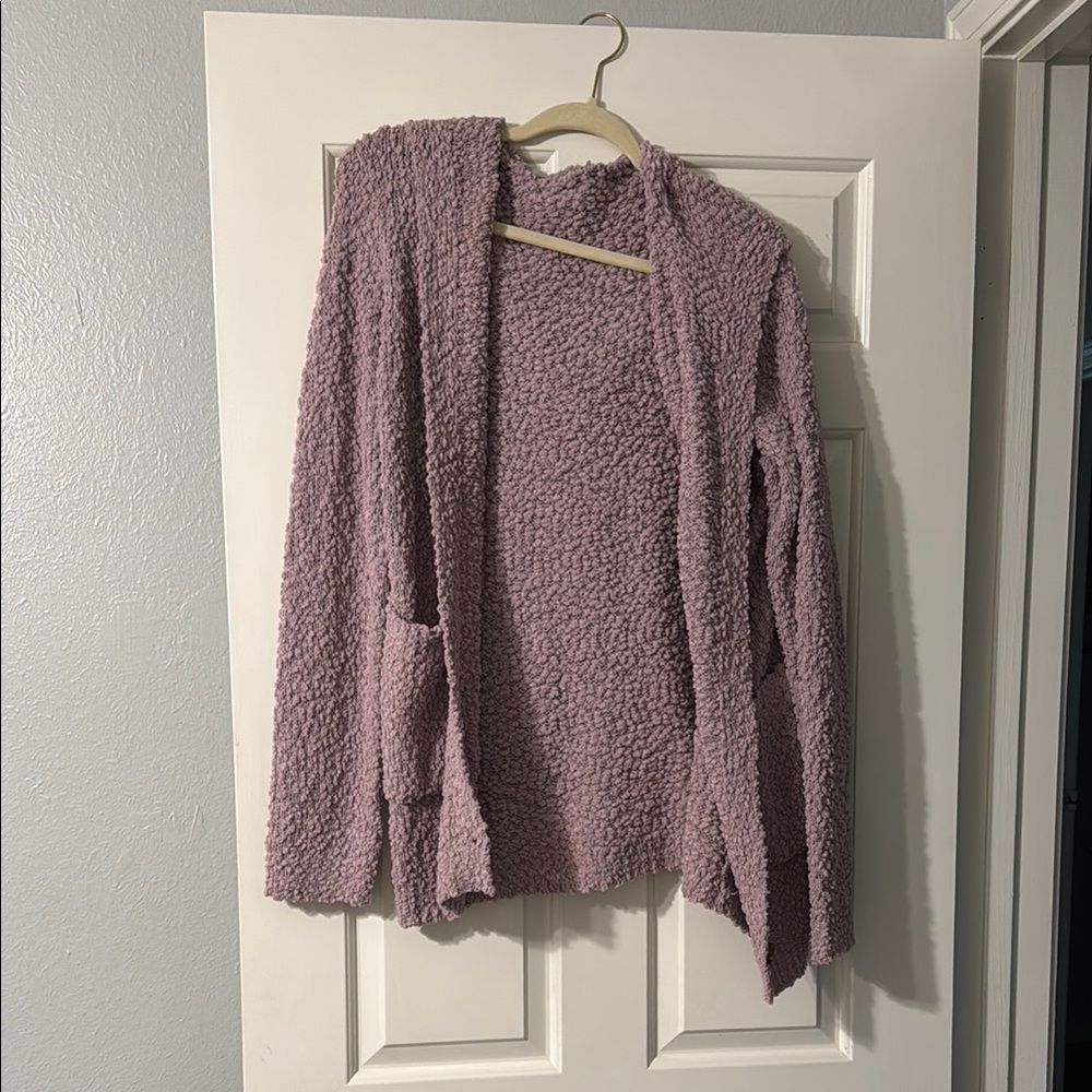 Cozy Women's Pink Sweater with Hood